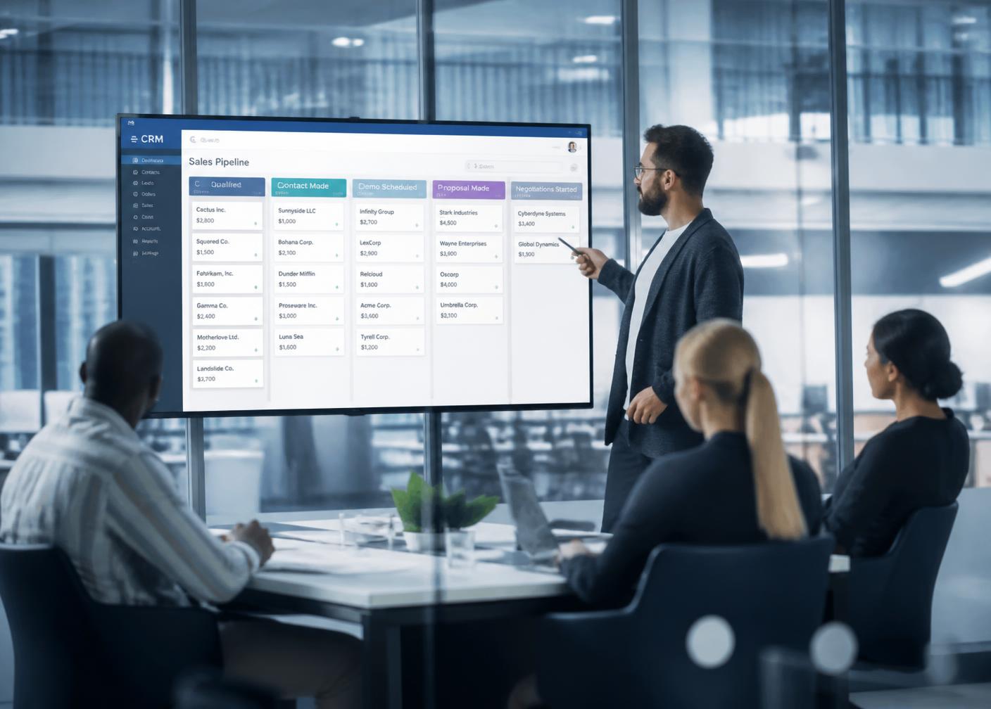 CRM e Sistemas sob medida